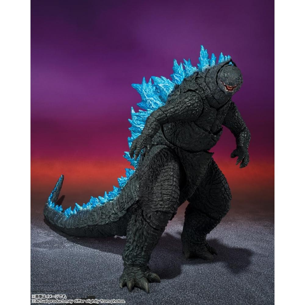 SH. Monster Arts GODZILLA FROM GODZILLA x KONG: NOVÁ ŘÍŠE (2024) Pohyblivá figurka Godzilla x Kong New Empire přibližně 160 mm PVC lakovaná
