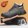 Shoes: Men's New Soft Soles with Cotton and Fleece Warm Casual Sneakers Are Fashionable with Leather Men's Shoes