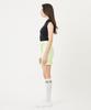 A Ben Short Slit Cargo Skirt Lime