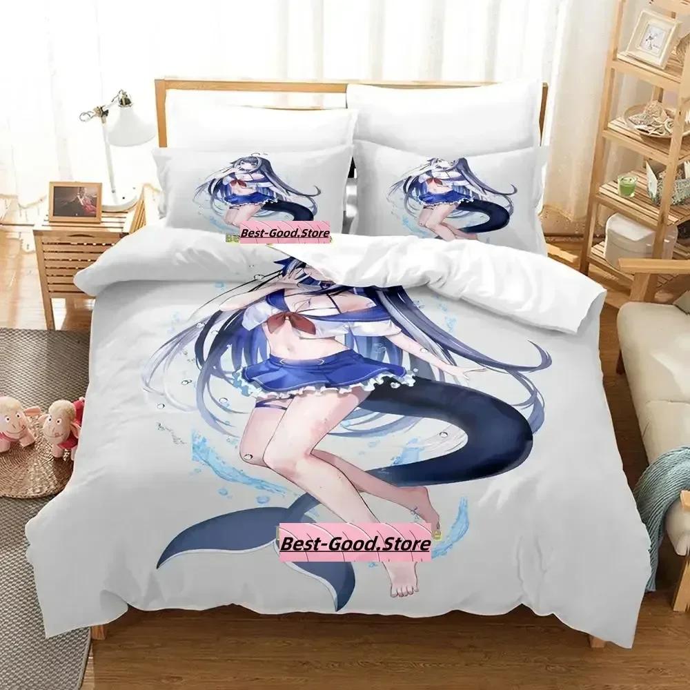 

Comforter Kawaii Shylily Bedding Set Single Twin Printed Bed Set With Bed Single Double Queen Super King Size Comforter (quilt)-EU Single(135*200cm)3pcs