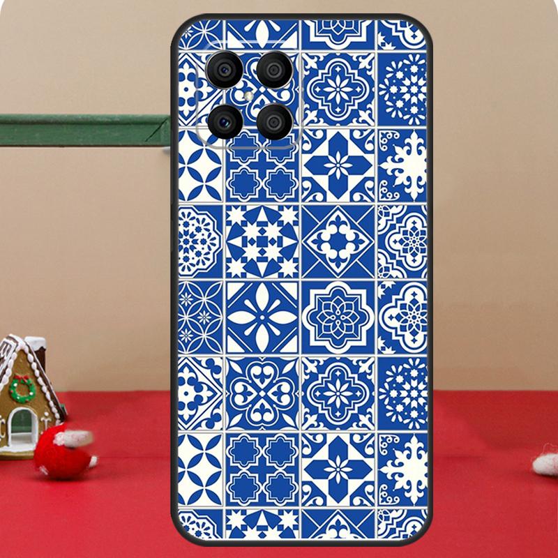Moroccan Tile Case For Honor Magic 8 Pro 6 7 Lite Honor 400 200 50 70 X8c X8b X9a X9b X9c X9d Win RT Coque