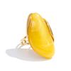 Yhpup 2026 Stainless Steel Multi-Color Resin Adjustable Ring PVD Hot Style Y2K Fashion Attractive Trend Finger Jewelry Wholesale