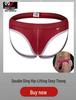 Men's Low-Rise Mesh Thongs - Breathable Nylon Lingerie