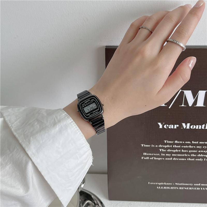 Luxury Small Dial Digital Women Electronic Watches Calendar Waterproof Ladies Sports Wristwatches Girl Clock Relogio Feminino