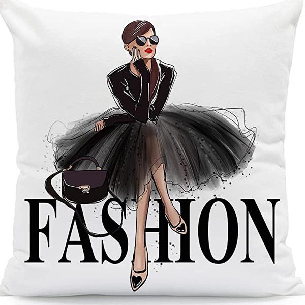 Perfume Bottle Pillow Cover Fashion Women'S Pet Home Sofa Car Ornament French Cushion Cover Premium Durable Quality