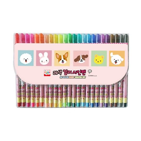 

Цветные маркеры Young Art, 24 цвета, 1 штука, корейские игрушки