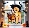 Spookys Acrylic Window Decoration Hanging Ornaments With Halloweens Themes For Indoor Outdoor Use