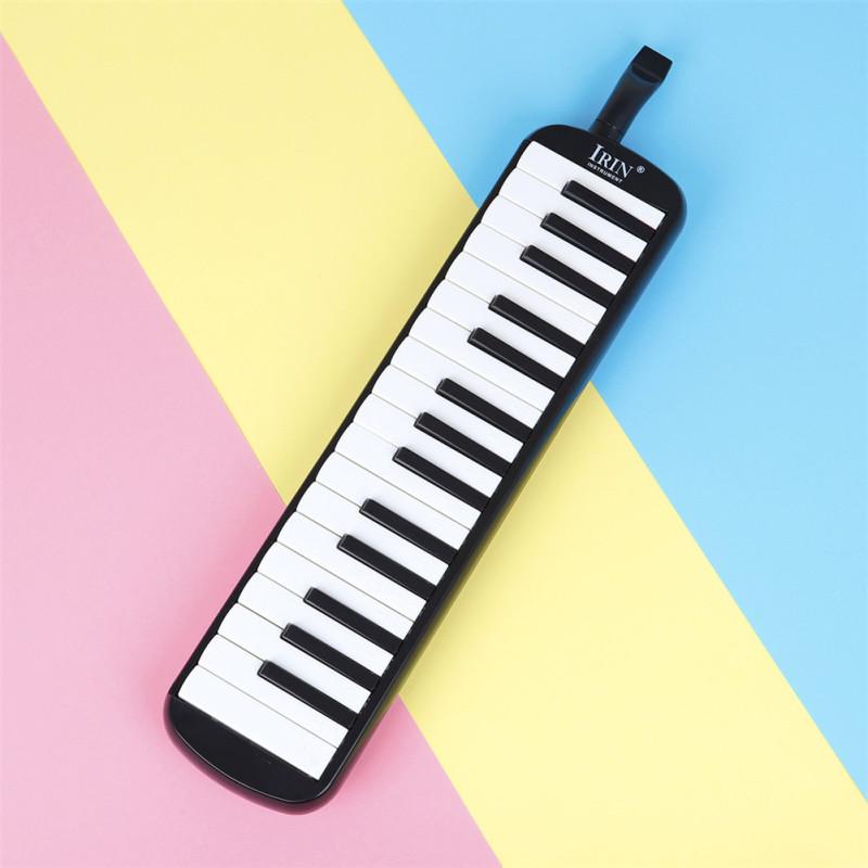 

32-клавишное фортепиано, профессиональный музыкальный инструмент с мундштуком и длинным шлангом 32 Keys чёрный