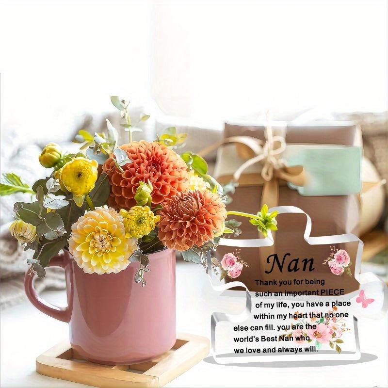 Nan Gifts for Bithday Christmas Mothers Day Best Nan Gifts from Grand Acrylic Piece