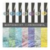 Pentel Dual Metallic Gel Pen Fantasy Set, 7 Colors, Glitter Pigment Ink, 1.0mm