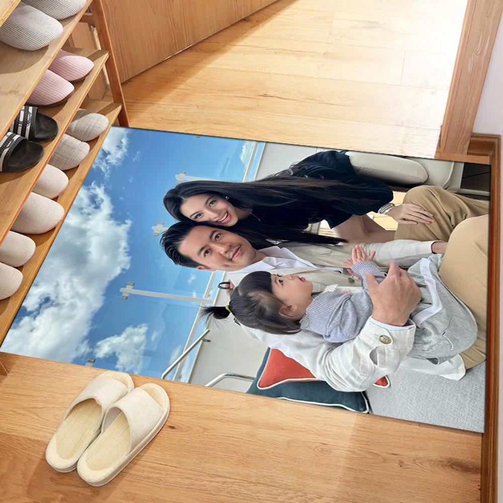 Customize Photo Customize Your photo Floor Mat Perfect for Dining Room Entryway Decorate room Study room Anti-slip Rug Office home decor