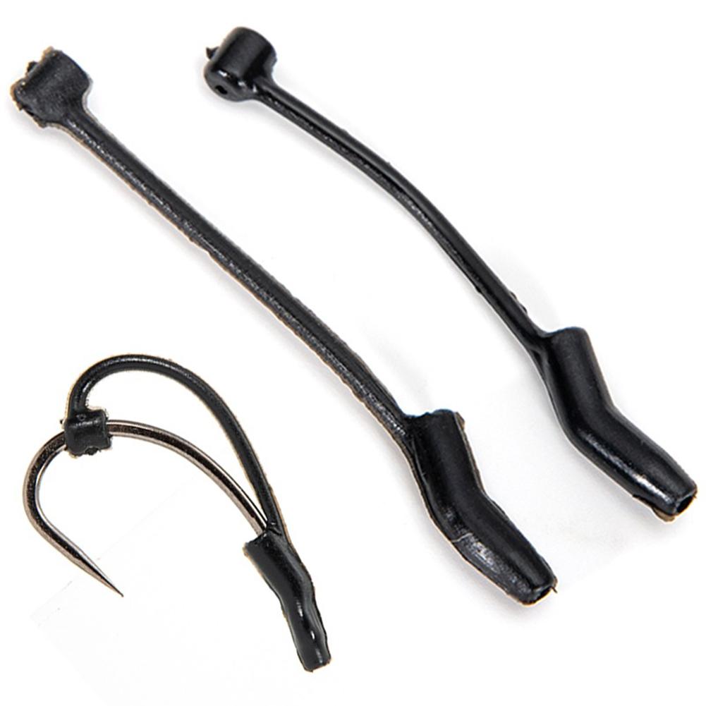 10pcs Carp Fishing D Rig Kickers Hook Line Aligners for Ronnie Rigs End Tackle