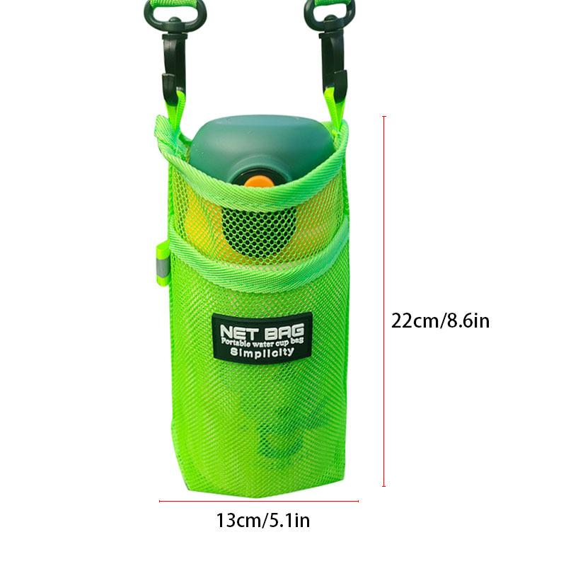 Přenosný sportovní obal na láhev na vodu Síťovaný kelímek s rukávem Pouzdro s popruhem Taška na mobilní telefon Viditelná taška Příslušenství pro venkovní kempování