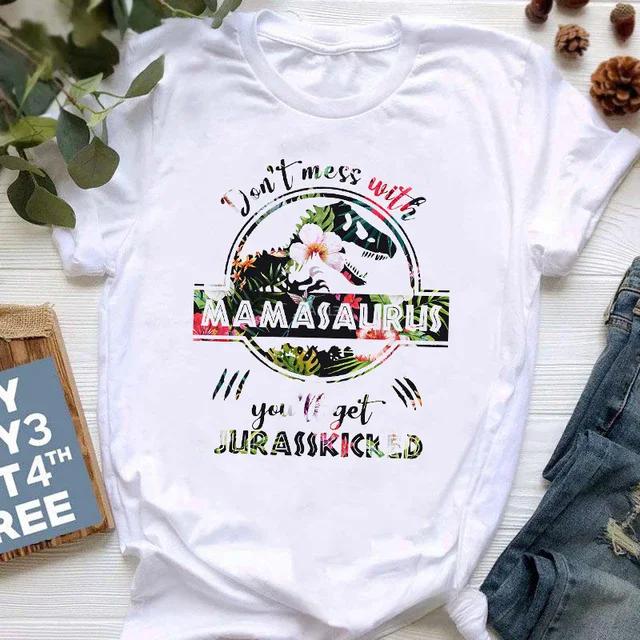 Jurassic Park World  Children T Shirt Print T-Shirt Casual Funny Women Clothes Tops Baby Tees Short Sleeve Cool Tshirt