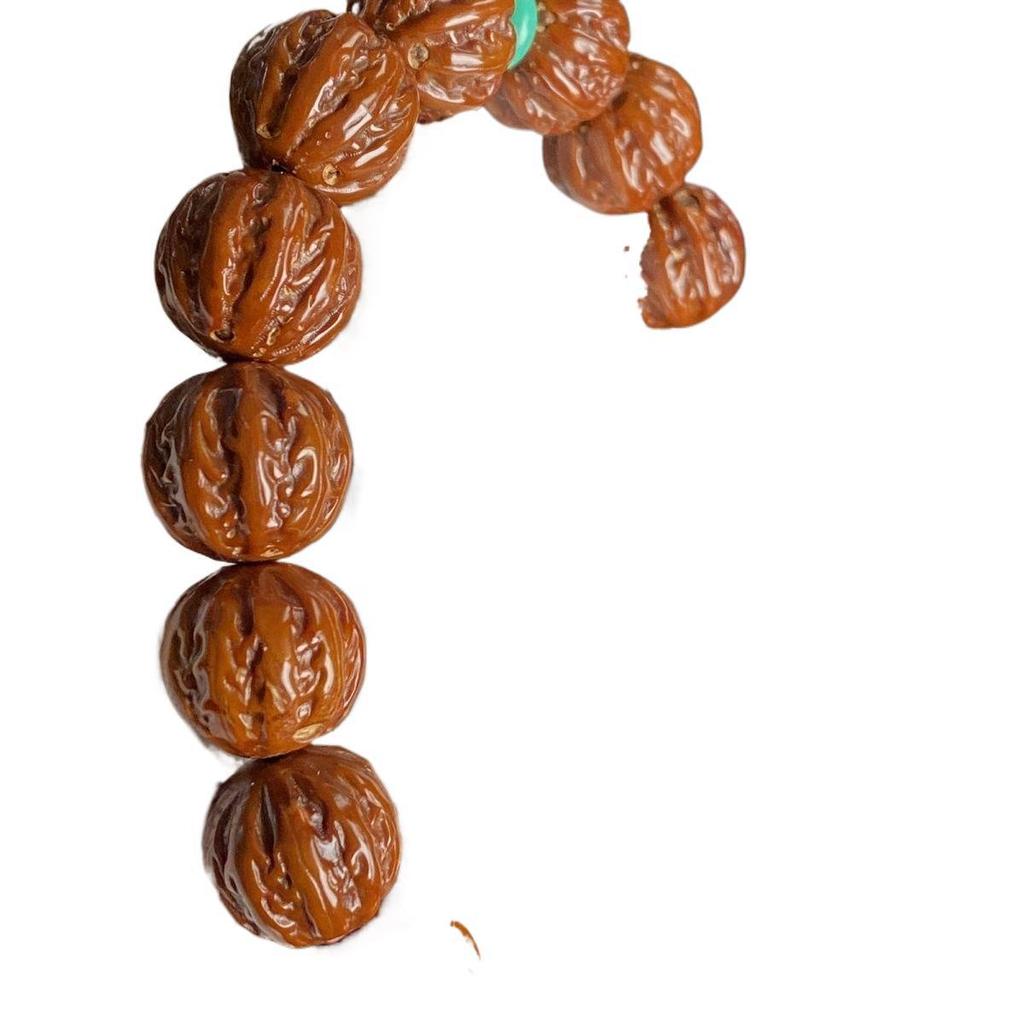 Lucky Mouse Eight-Sided Bodhi Hand String: Carved Buddhist Beads for Men, Jade-Like Material, Exquisite Craftsmanship