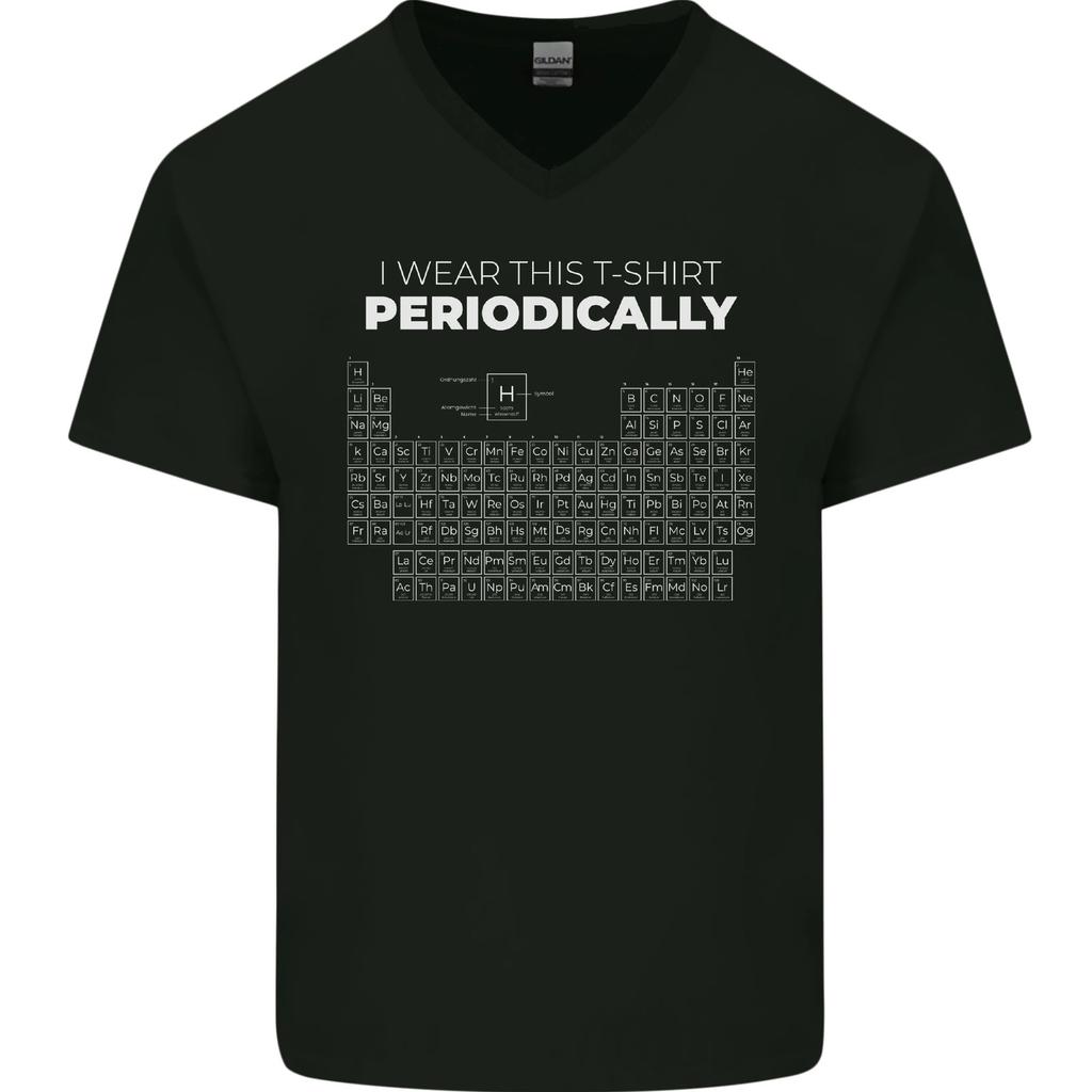 26 I Wear This Periodically Funny Geek Nerd Mens V-Neck Cotton T-Shirt Unisex T-Shirt