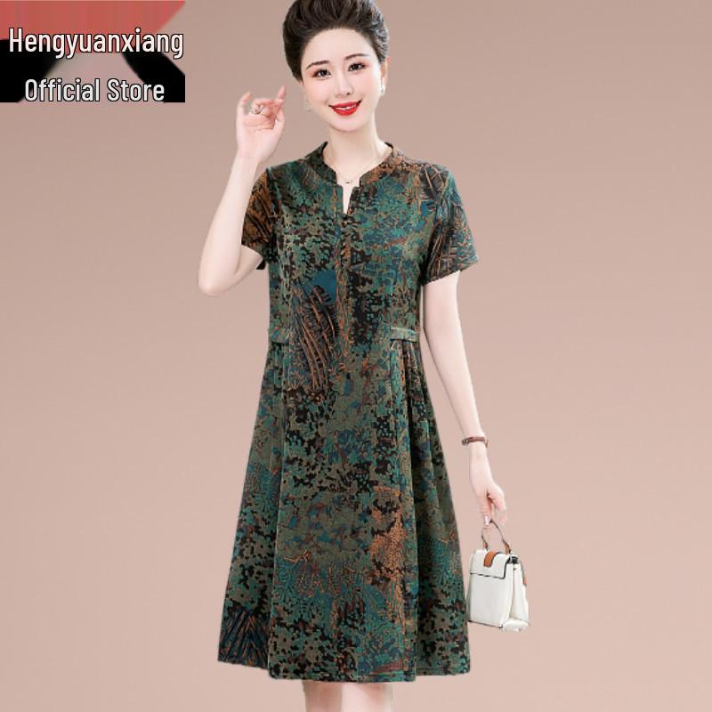 Damen Holzspecht Mittellanges Strickkleid - Herbst/Winter 2025 Mode.