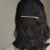 Creative Hair Wear Spring Clip Metal Side Clip Women Hair Accessories Simple Hair Clip Korean Style Hair Wear Irregular