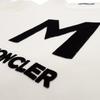 MONCLER  J20918C00018_89ANL L Short sleeve T-shirt white/White cotton/leather mens