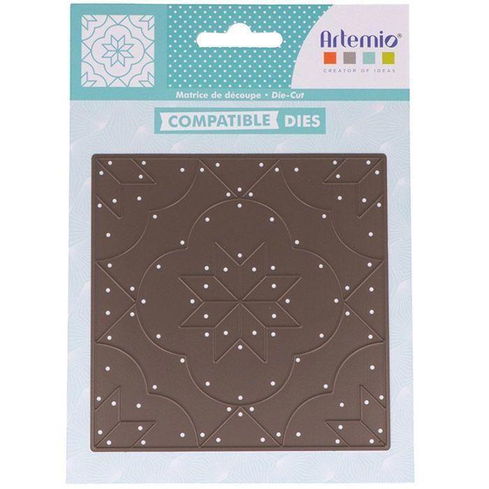 Cutting and Embossing Tool - ARTEMIO - Cement Tile - Mixed - Adult - Easy Creation