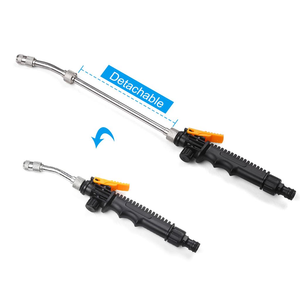 2 In 1 High Pressure Washer 2.0 Jet Nozzle Fan Nozzle Safely Clean High Impact Washing Wand Water Spray Washer for Home