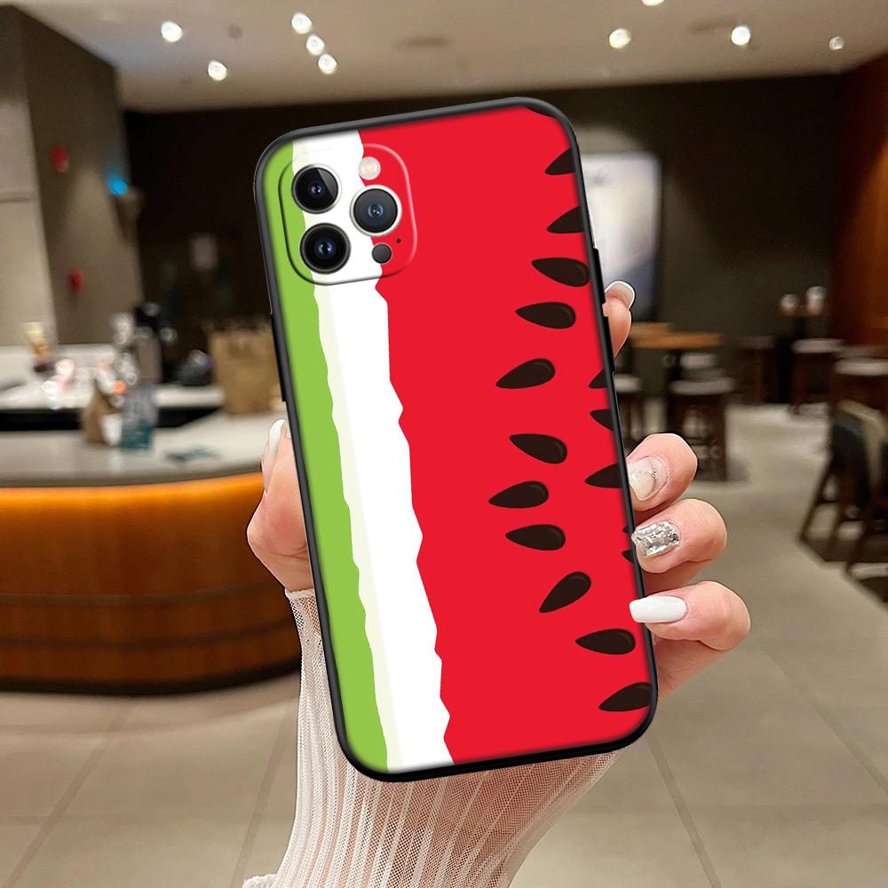 RA8 Cartoon-Frucht Wassermelone Handyhülle für Samsung Galaxy S20 S21 S22 Ultra FE + Plus A21S A22 A24 A25 A26 A30 A30S A31