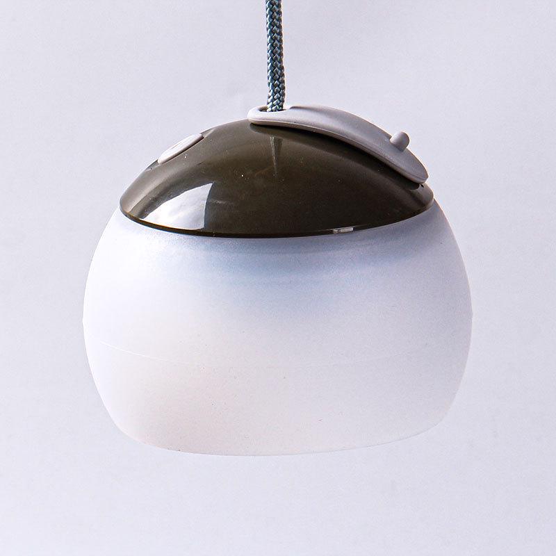 Rechargeable LED Camping Lantern: Waterproof Silicone Hanging Lamp with Cold/Warm Light and Type-C Port