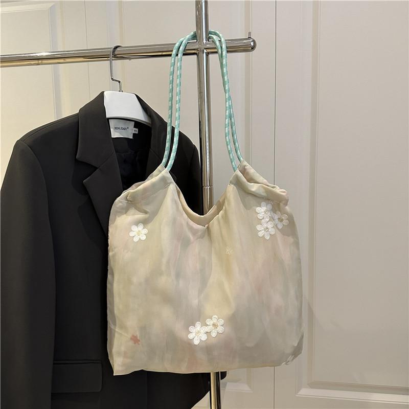 New Bag Sen Mengchao Shoulder Handbag Literary Small Fresh Women's Bag Large Capacity Tote Bag