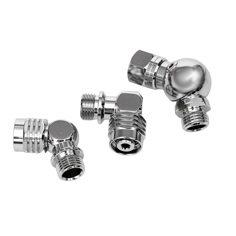 2X 110 Degree Swivel Hose Adapter For 2Nd Stage Scuba Diving Regulator Connector Dive Accessories