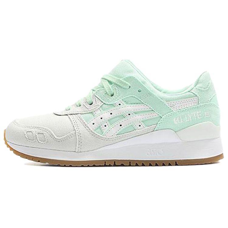Asics Gel-Lyte 3 Minimalist Comfortable Low-Top Running Shoes Unisex sneaker White Mint-Green H7F9N-8701