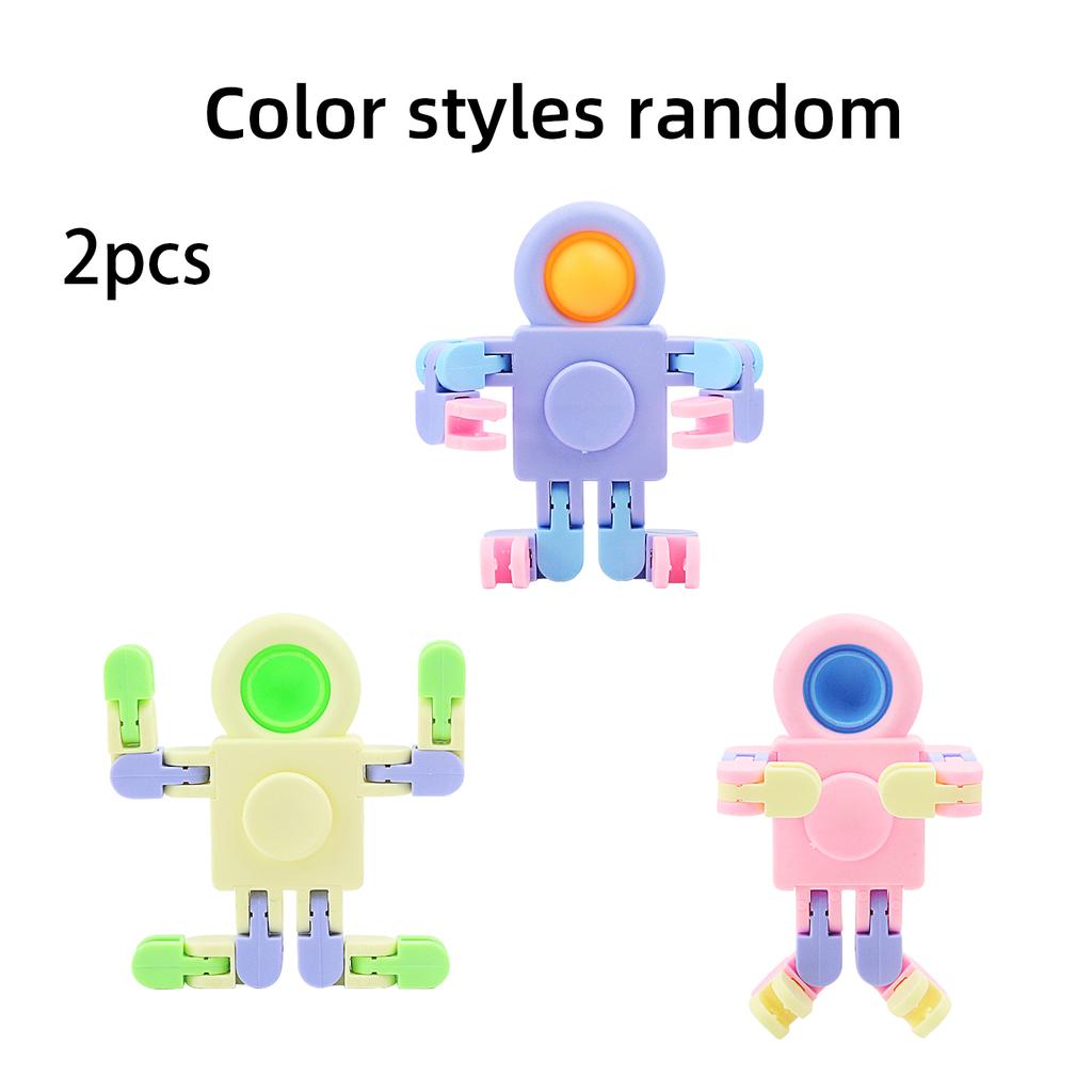 Giroscop cu lanț de astronauți, giroscop cu deformare mecanică, decompresie, jucărie versatilă cu giroscop cu vârful degetelor pentru astronauți