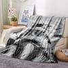 1PC Ronaldo Print Flannel Blanket, High Quality All Seasons, Home Decor, Warmth and Comfort, Perfect for Christmas Gifts