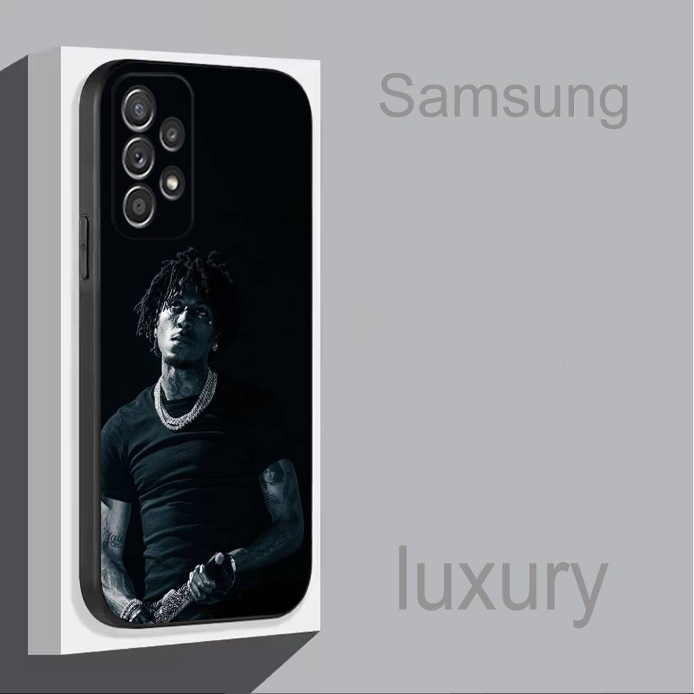 Y-YoungBoy DESHAWN MASA Cool Phone Case For Samsung S 25,24,23,22,30,21,10,9,Ultra,Plus,Lite,FE,4,5G Black Soft Case
