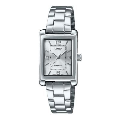 Standard Analog Stainless Steel Silver Dial Quartz LTP-1234DD-7A Women's Watch
