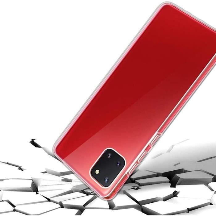 Coque - Phonillico - Samsung Galaxy NOTE 10 LITE - Silicone Souple - Transparent - Ultra Slim