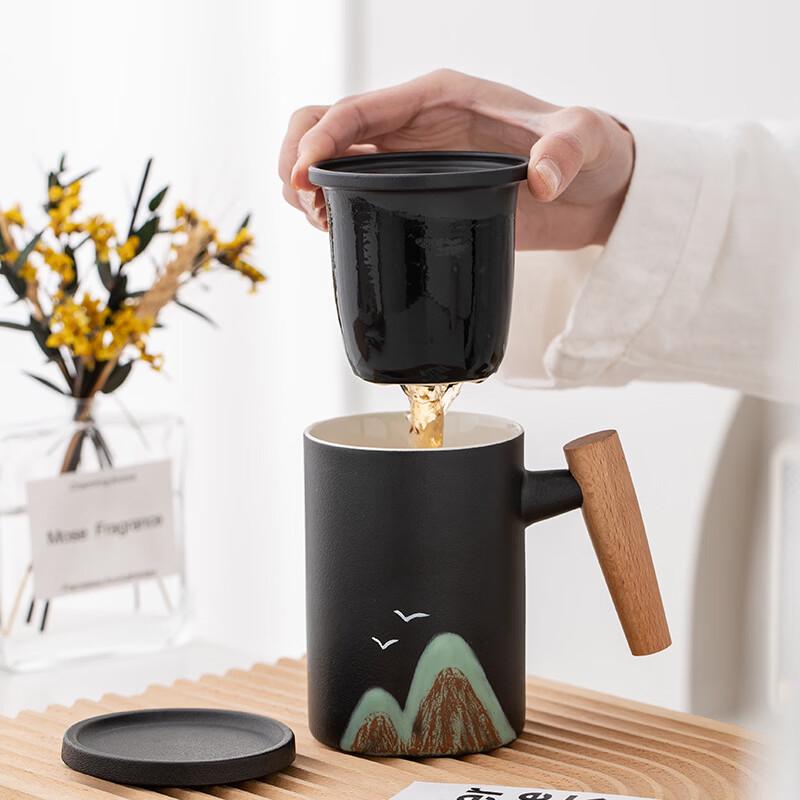 OLOEY Distant Mountain Ceramic Mug Gift Set