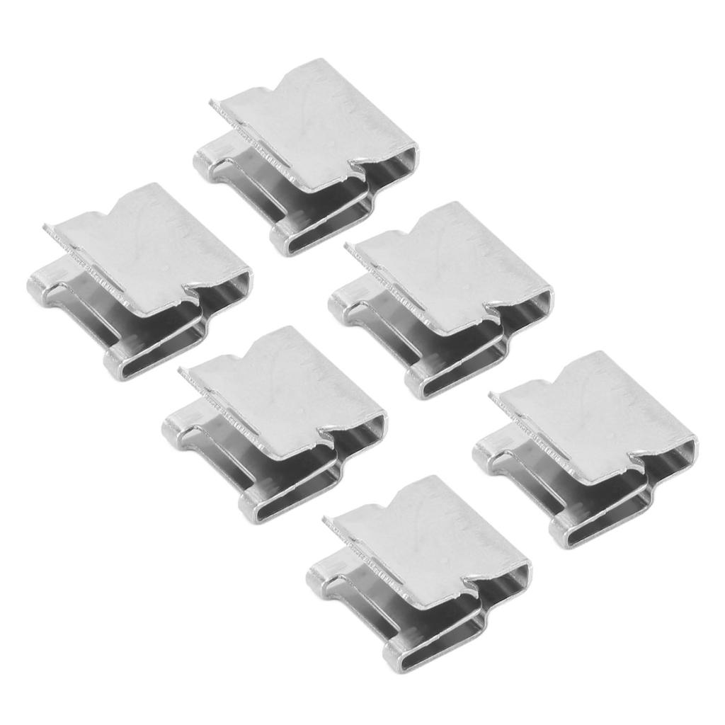 100Pcs Solar Panel Cable Clip Stainless Steel Metal Wire Clamp Photovoltaic System Mounting