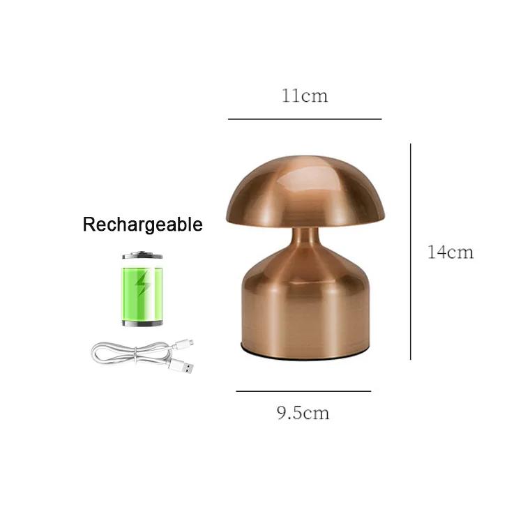 Table Lamp Led Rechargeable Touch Tri-Level Dimmable Reading Light Bar Bedroom Desk Decor Atmosphere Deco Bedside Tables Lamps