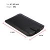 Upgraded Men's Soft Leather Holster for iPhone12 Pro Max Simple Business Mobile Phone Bag Portable Skin Clutch Pouch
