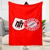 FC Bayern München Decke Weich Warm Gemütlich Großartig für Meeresufer Büro Bett für Alle Anlässe Verspieltes Design Bestes Urlaubsgeschenk für Freunde Familie