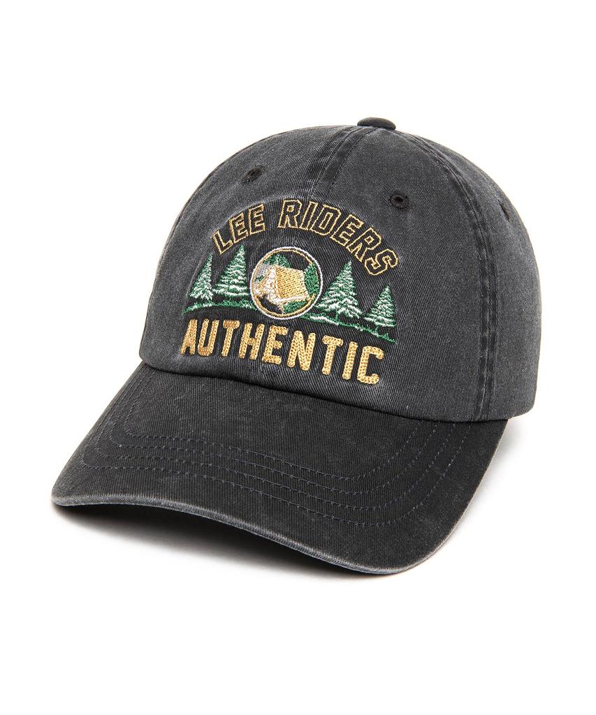 LEE Reriders Graphic Artwork Ball Cap Charcoal