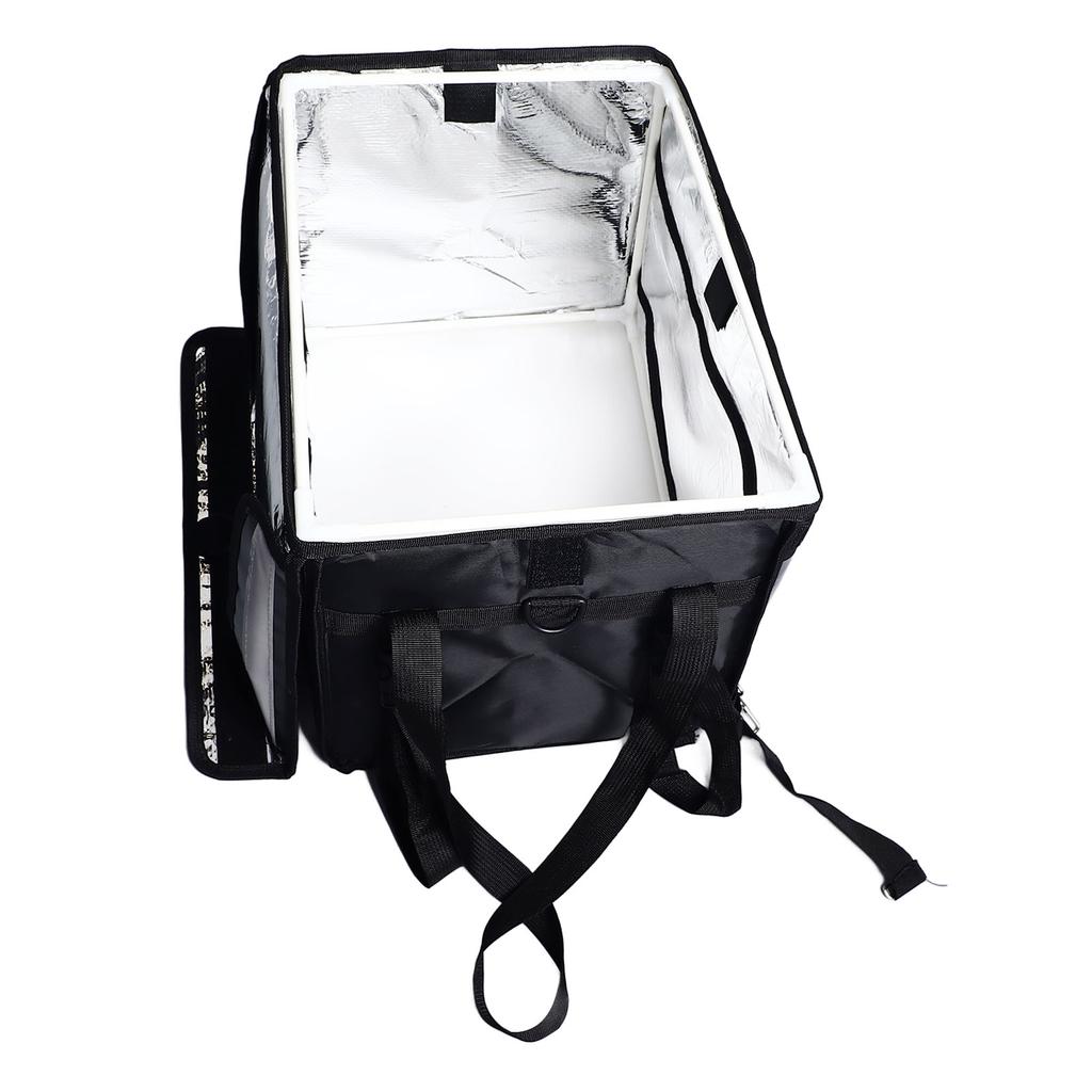 Insulated Food Delivery Bag 48L Pizza Delivery Bags for Hot and Cold Food Commercial Catering Bag Reusable Warming Bag