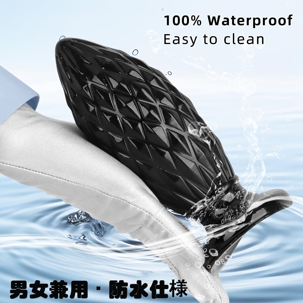 Hitasi Huge Anal Plug Anal Dildo for Soft Extra Thick Anal Goods with Suction Maximum Diameter Anal Plug Advanced Anal Anal Adult Goods for Men Women,