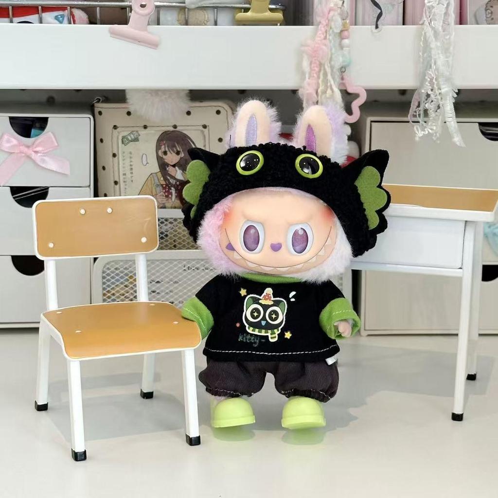 17CM Toothless Doll Parent-Child Outfit, Bububu Doll 1234th Gen Replacement Clothes
