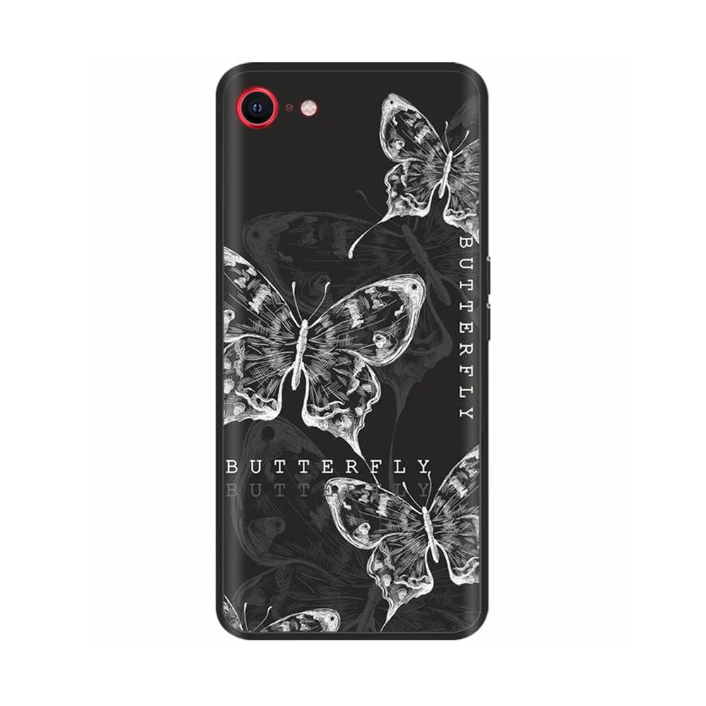 For iPhone SE 2020 Phone Case Funny Camera Protection Soft Liquid Silicone Back Cover for iPhone SE 2016 5 5S Cover for iPhoneSE