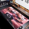 Kylian Mbappé Thema Premium Rutschfestes Mauspade mit Genähten Kanten, Strapazierfähiges Gummi-Material, für Schreibtisch & Gaming Tolle Geschenke