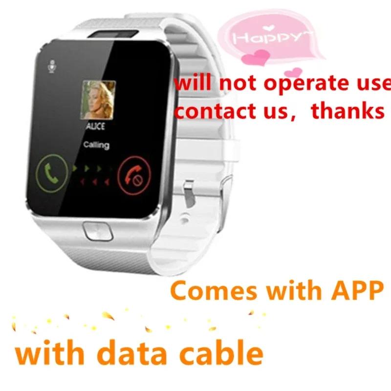 Digital Touch Screen Smart Watch DZ09 Q18 Bracelet Camera Bluetooth WristWatch SIM Card Smartwatch Ios Android Phones Support