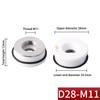 Laser Ceramic Ring D28 M11 D32 M14 Ceramic Nozzle Holder For 3D Raytools Boci Precitec Ktx Ktxb