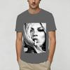 T-shirt Unisex Kate Moss T-shirt Tempo Libero Manica Corta Girocollo T-shirt Cotone Idea Regalo Abbigliamento