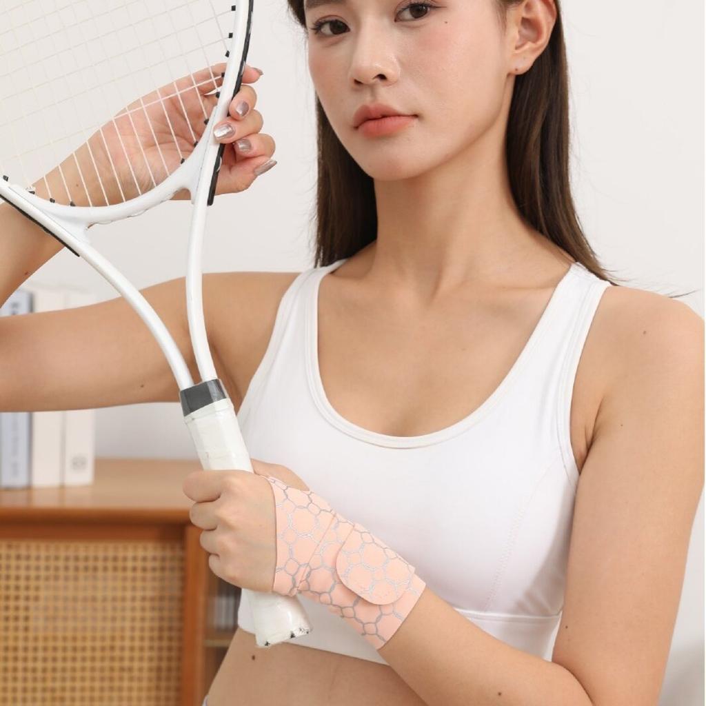 Sports Bracer Wrist Strap for Tennis Outdoor Lightweight Wrist Band Joint Support Tendon Sheath Protection
